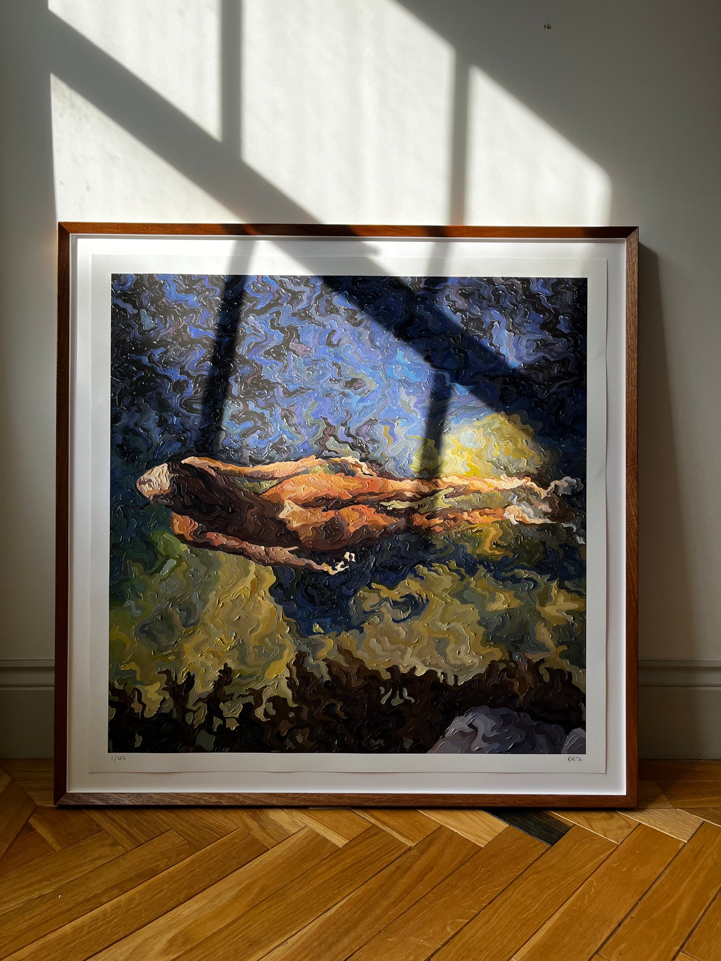 Framed First Edition Print: Dive