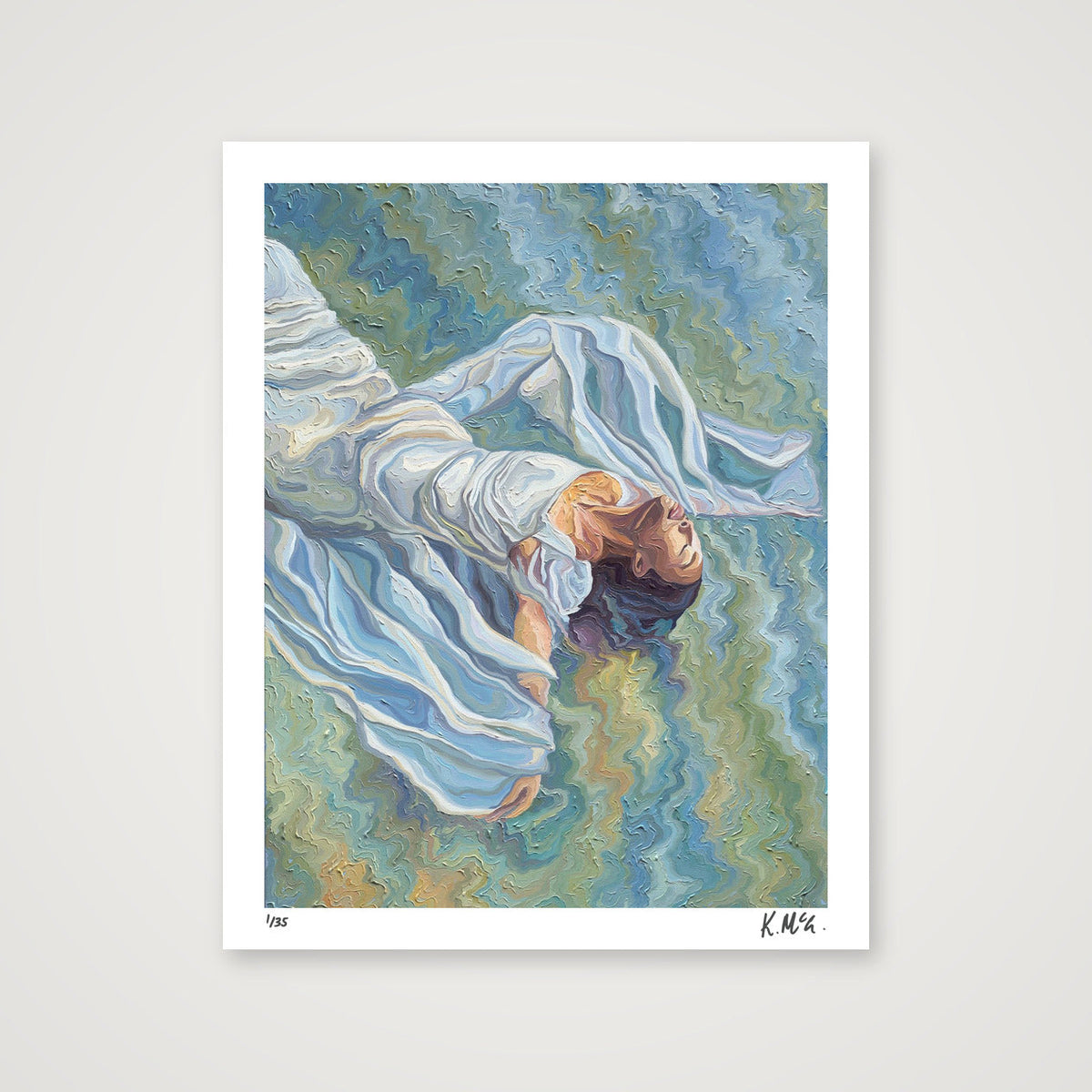 Celeste — 28×35cm, 11×14" Print only