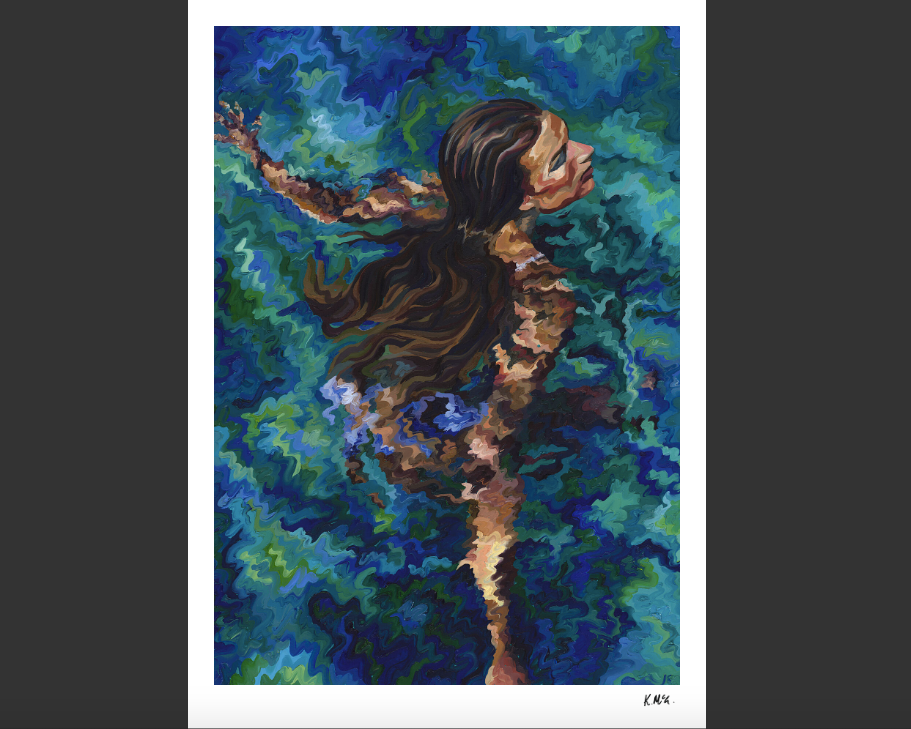 Aquamarine Print
