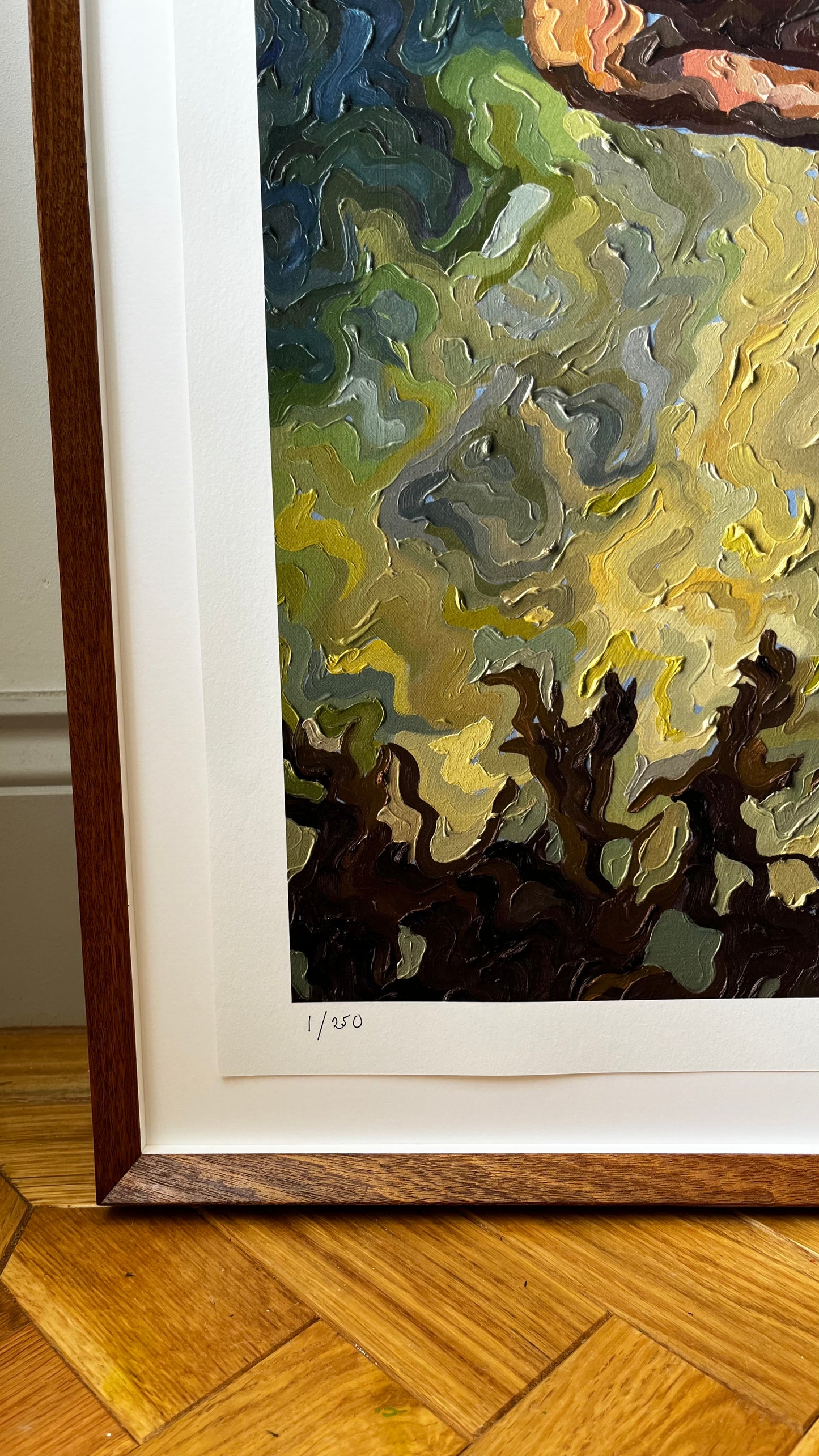 Framed First Edition Print: Dive
